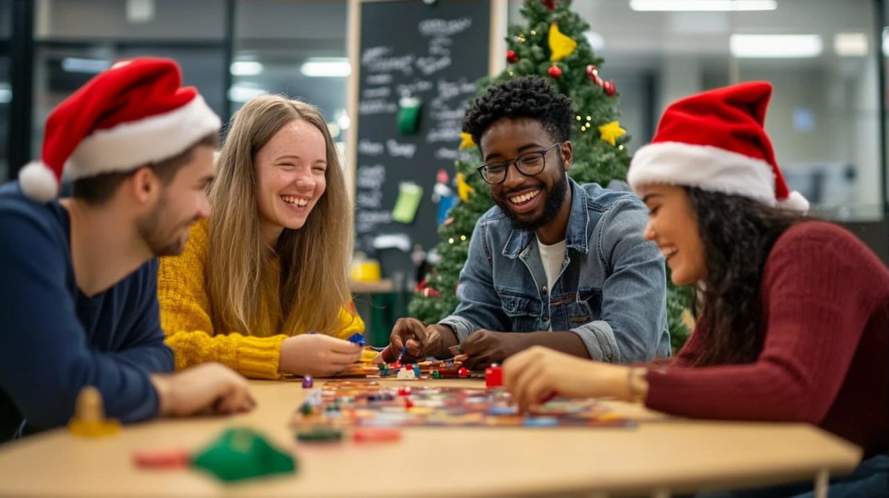 Las 10 mejores actividades navideñas para fortalecer equipos