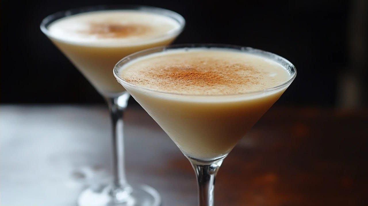 Eggnog Martini