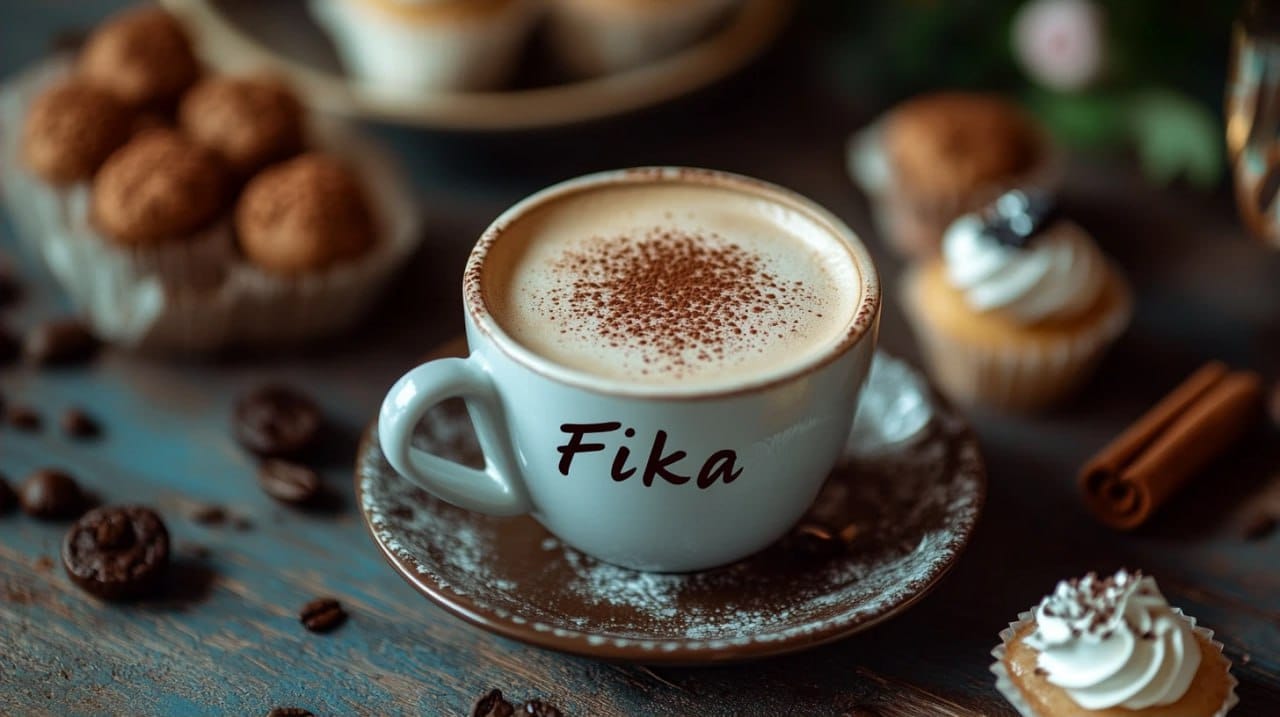 A coffee break in Sweden called "fika"