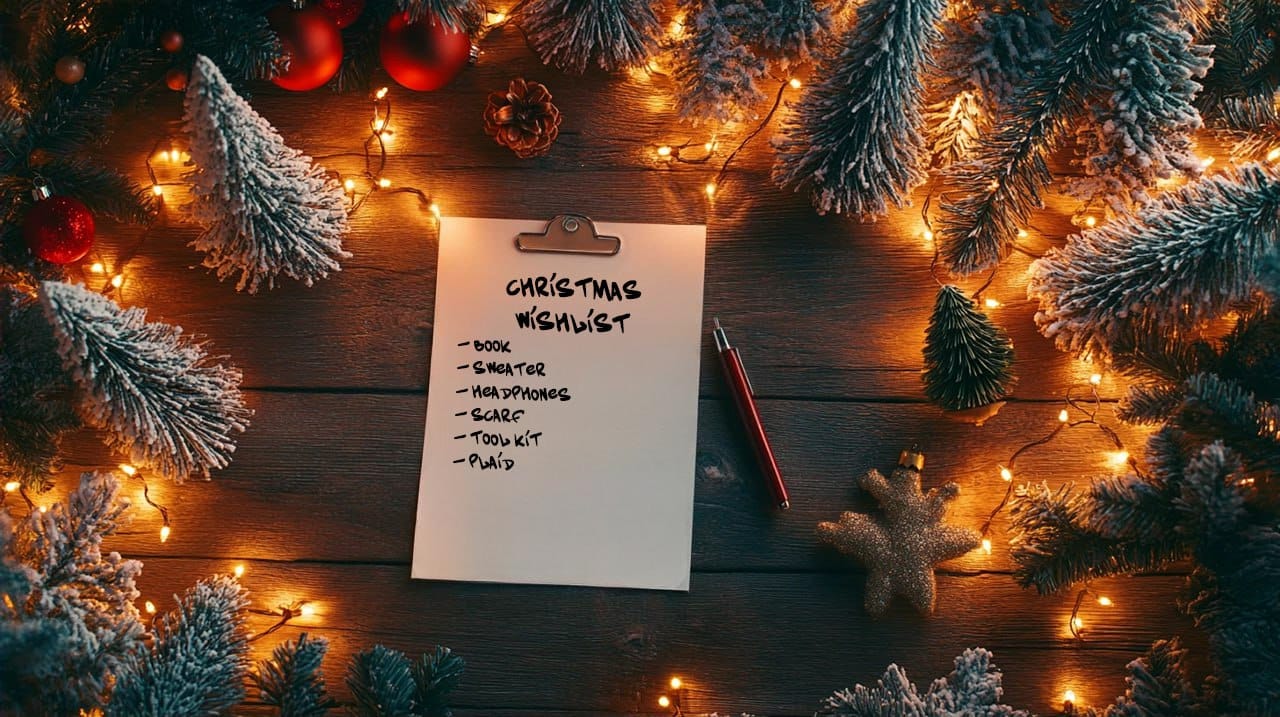 how to create an ideal Christmas wishlist