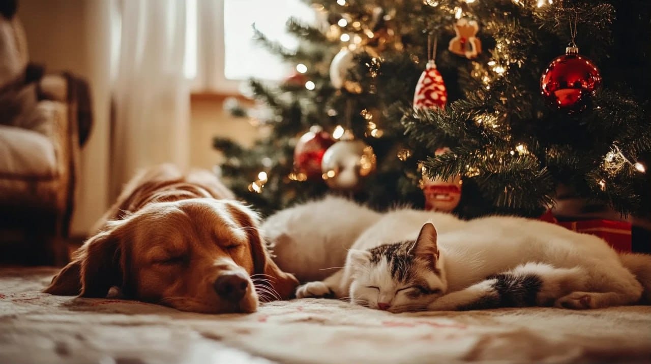 Real Christmas tree for pets