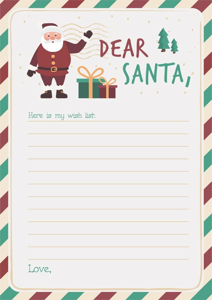 Secret Santa wishlist for a gift-exchange