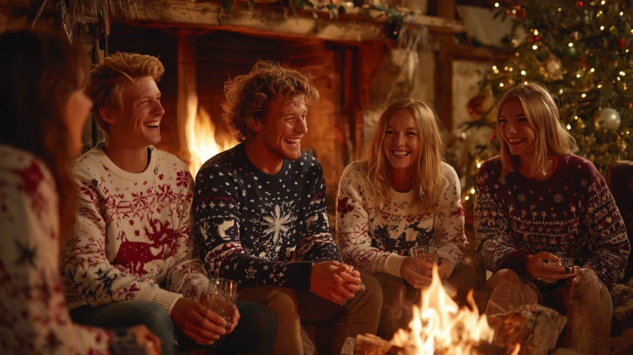 Meeting with freelancers fro Christmas