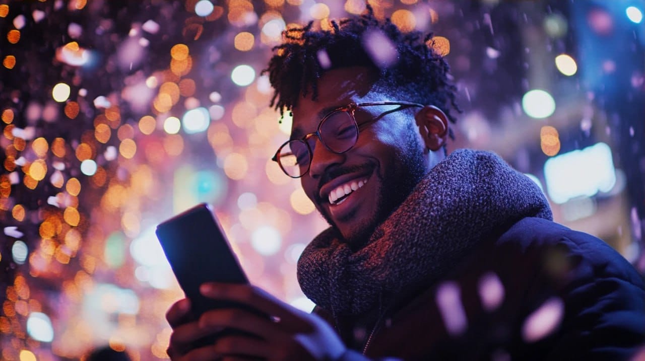 Christmas wishes on social media