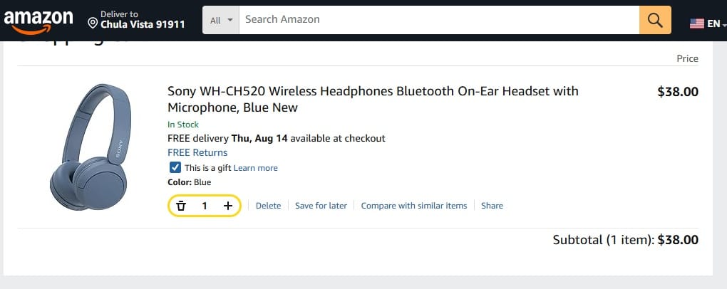 How to send Amazon Secret Santa gift