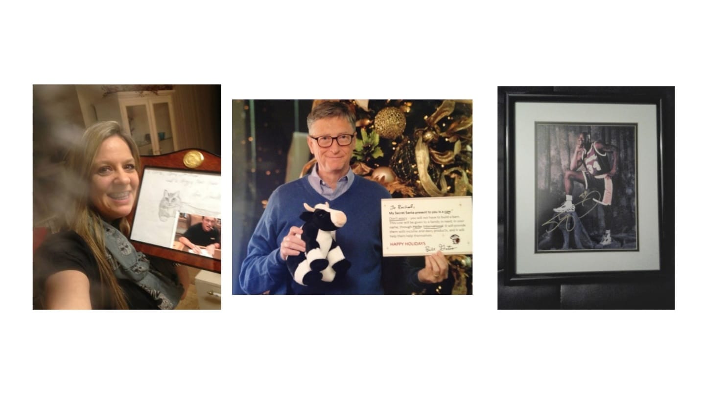 Secret Santa Reddit gifts from celebrities 