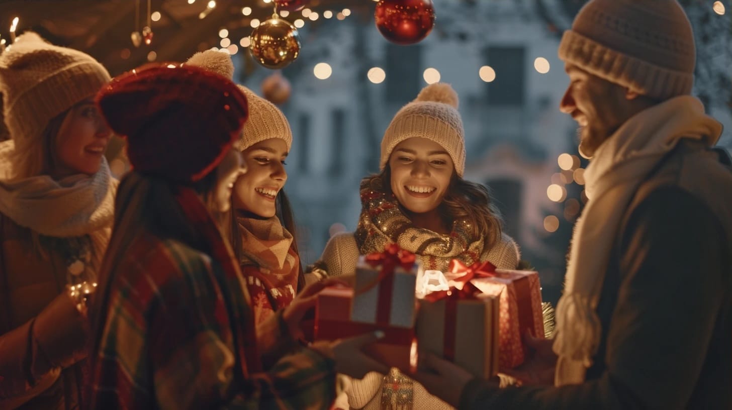 Secret Santa gift exchange with friends