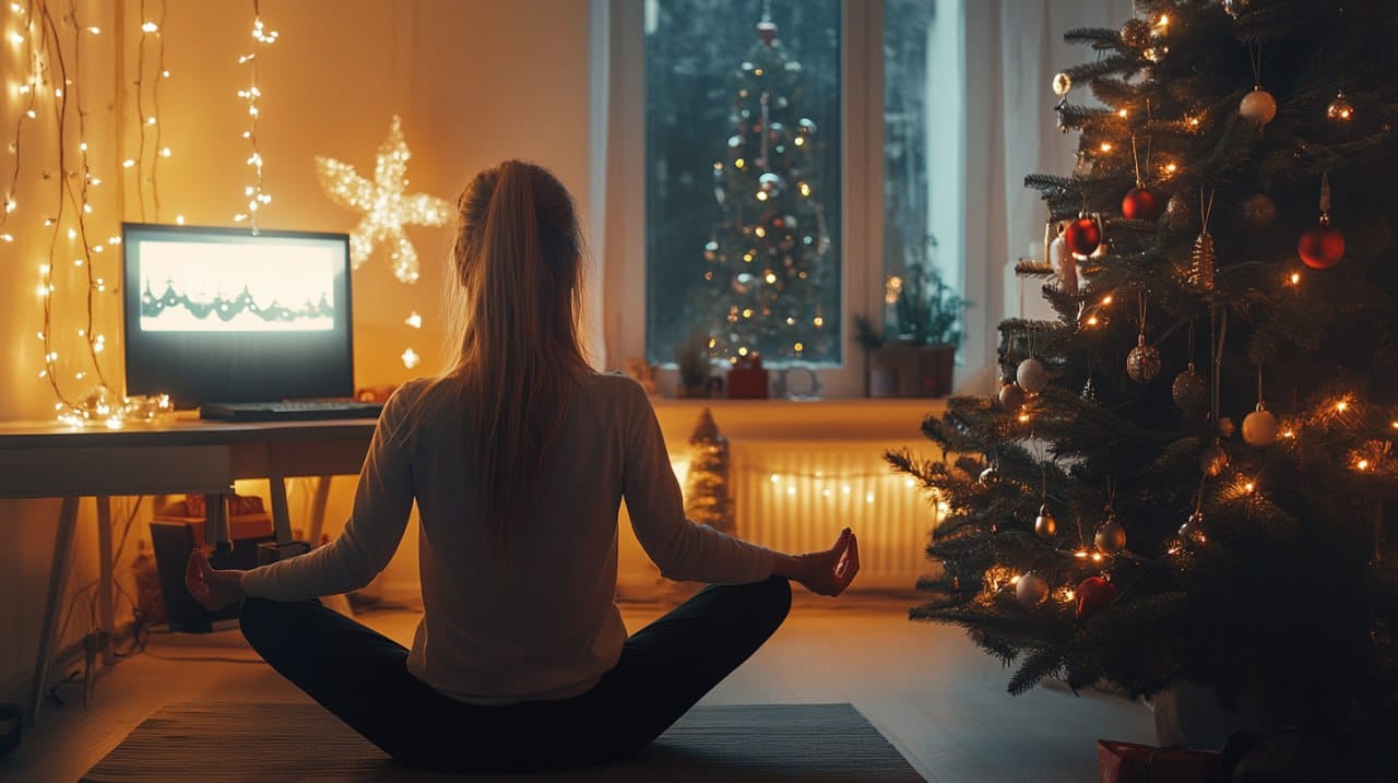 Christmas stress-relieving activities for adults