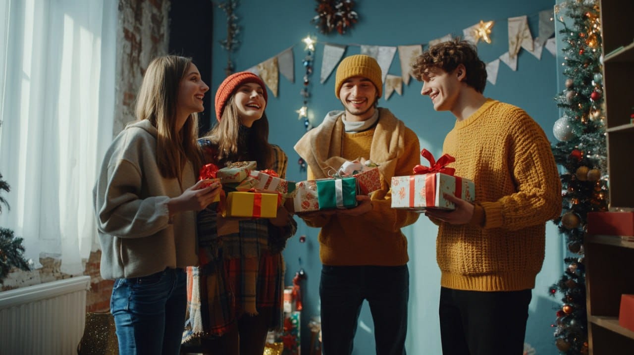 Secret Santa gift exchange with a small group