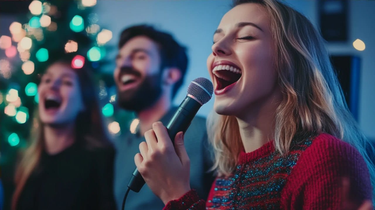 Singing class Secret Santa gift