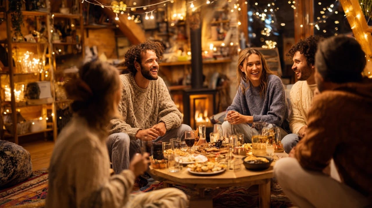 How to Host a Cozy Holiday Gathering for a Small Group of Friends