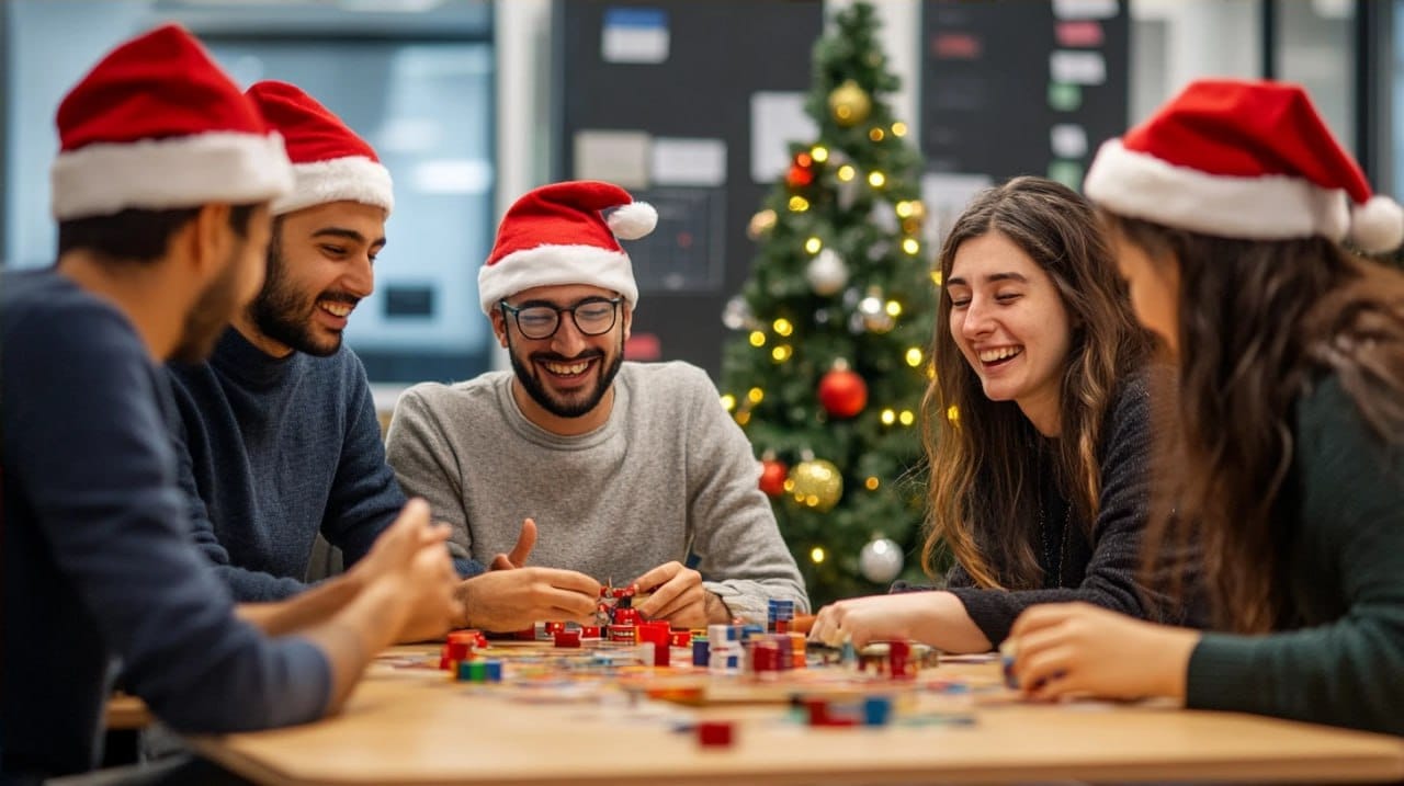 Christmas games for a corporate holiday party